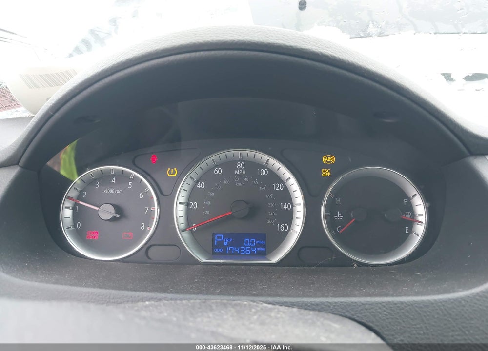 2009 HYUNDAI SONATA VIN: 5NPEU46F39H477518