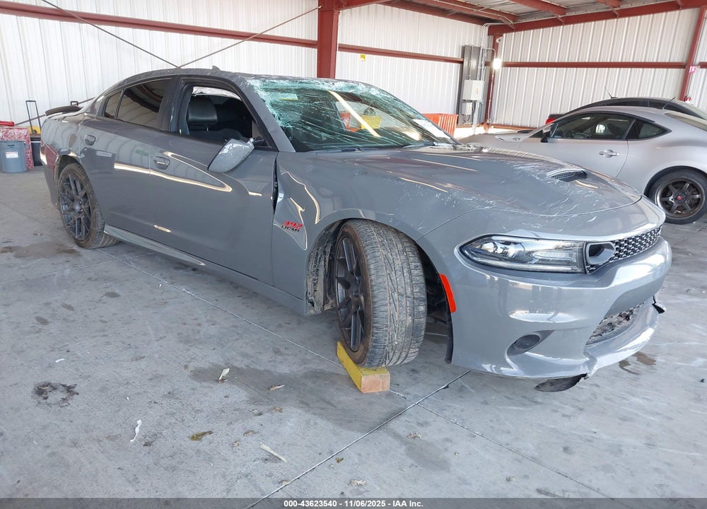 2019 DODGE CHARGER SCAT PACK RWD VIN: 2C3CDXGJ1KH563991