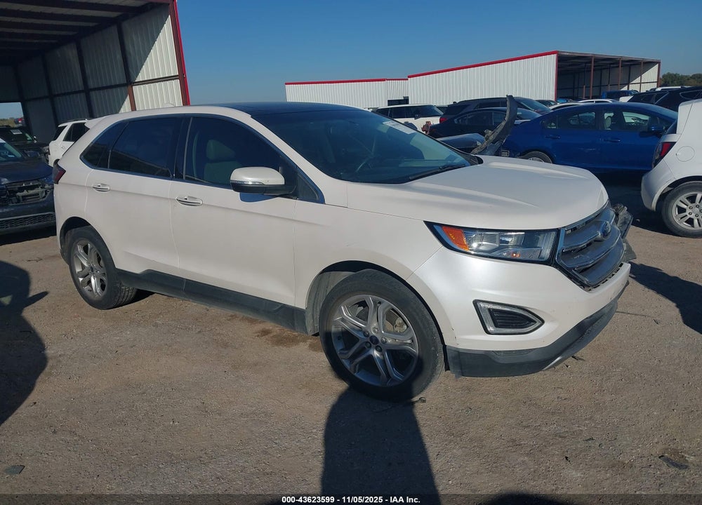 2017 FORD EDGE TITANIUM VIN: 2FMPK4K95HBB59548