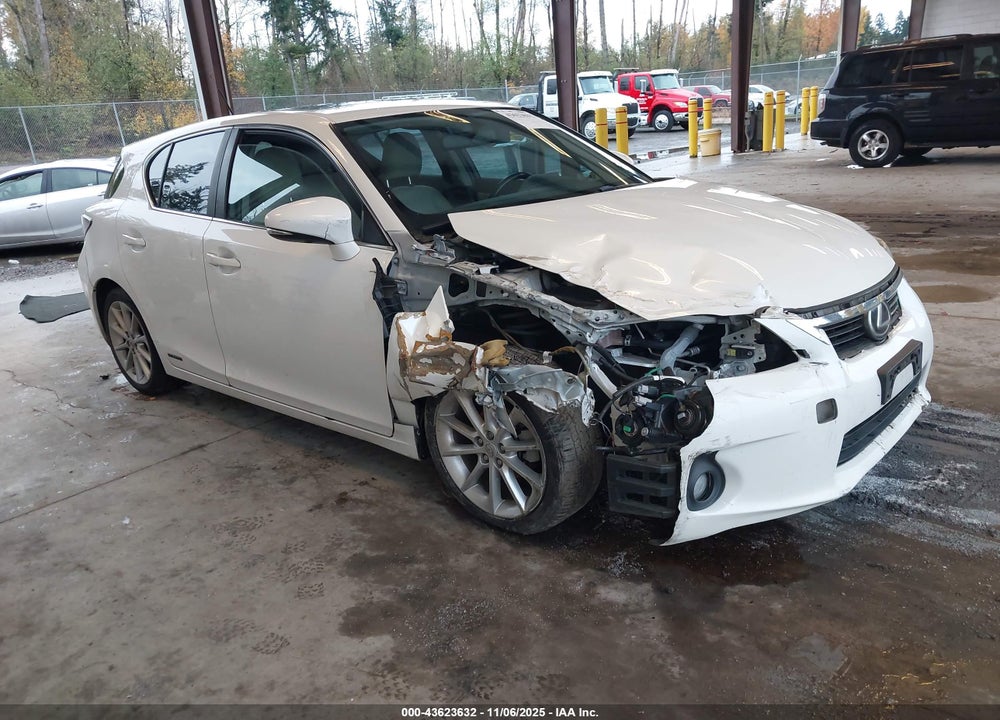 2013 LEXUS CT 200H VIN: JTHKD5BH3D2172710