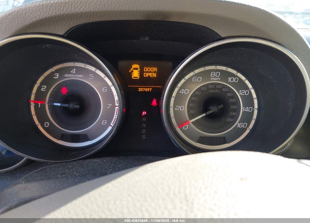 2012 ACURA MDX VIN: 2HNYD2H24CH532936