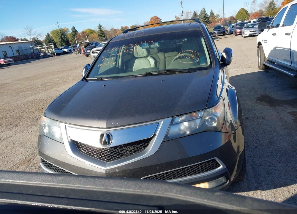 2012 ACURA MDX VIN: 2HNYD2H24CH532936