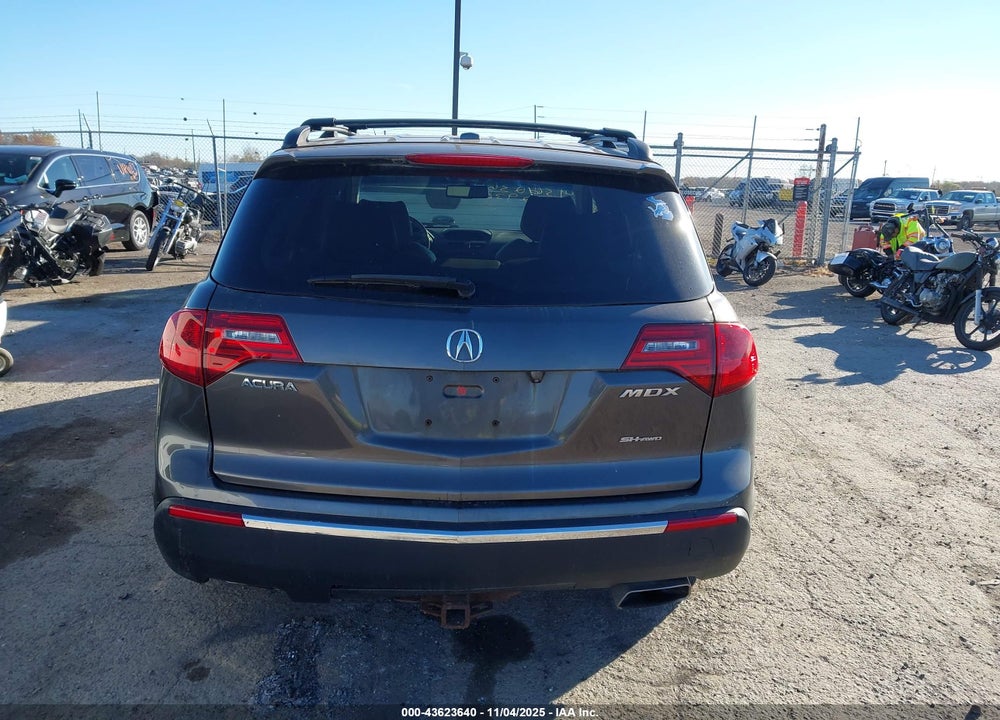2012 ACURA MDX VIN: 2HNYD2H24CH532936
