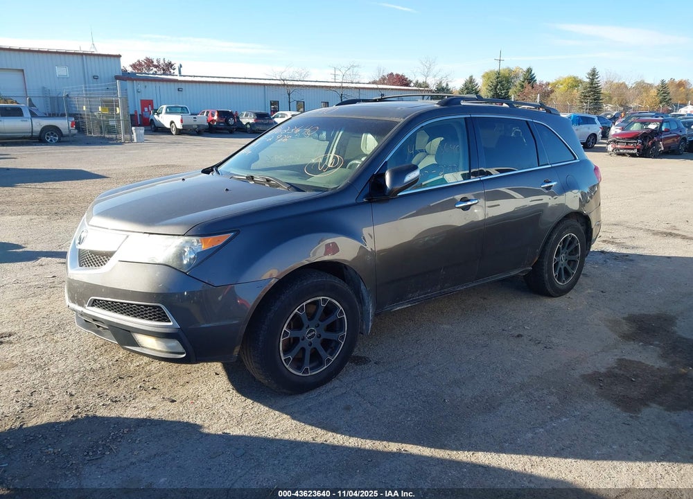 2012 ACURA MDX VIN: 2HNYD2H24CH532936