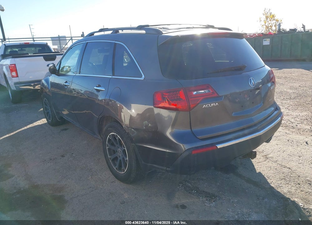 2012 ACURA MDX VIN: 2HNYD2H24CH532936