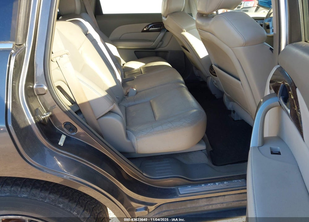 2012 ACURA MDX VIN: 2HNYD2H24CH532936