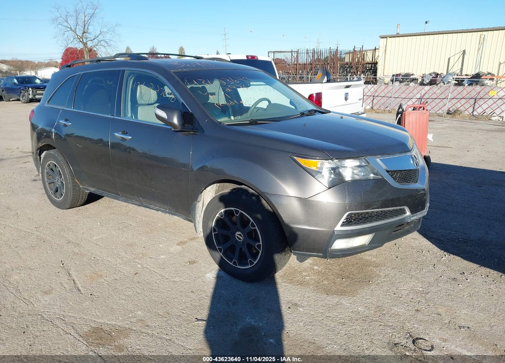 2012 ACURA MDX VIN: 2HNYD2H24CH532936