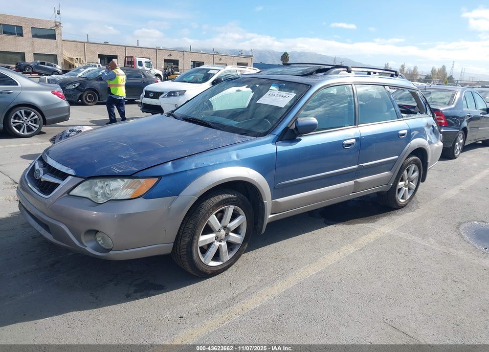 2008 SUBARU OUTBACK VIN: 4S4BP62C187345065