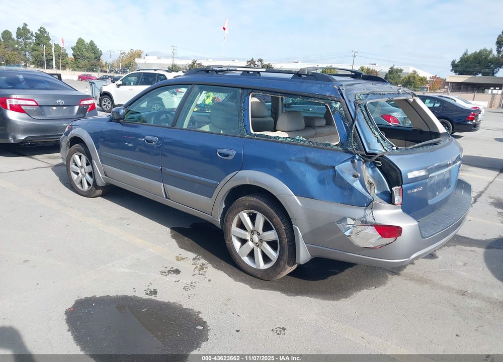 2008 SUBARU OUTBACK VIN: 4S4BP62C187345065
