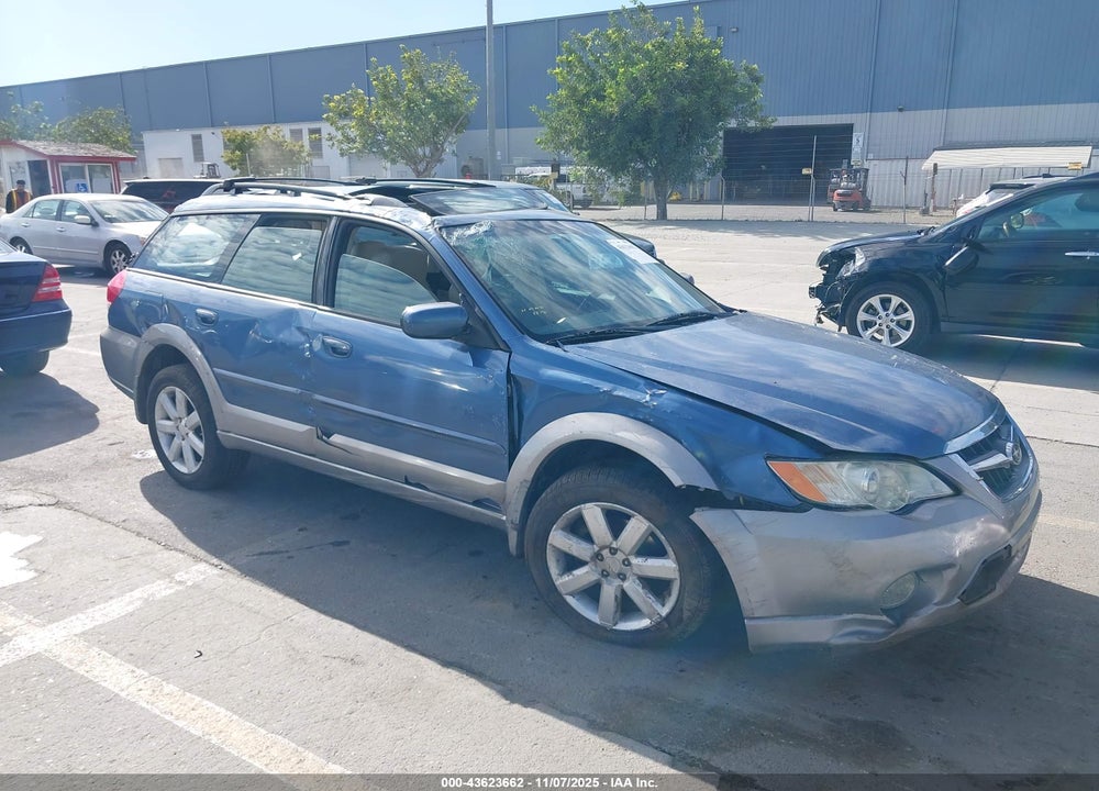 2008 SUBARU OUTBACK VIN: 4S4BP62C187345065