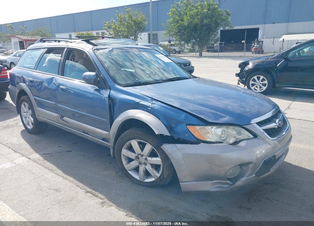 2008 SUBARU OUTBACK VIN: 4S4BP62C187345065