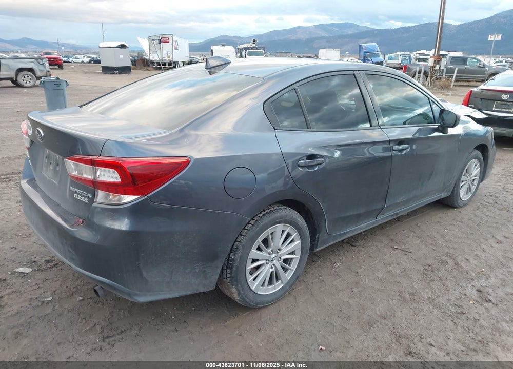 2017 SUBARU IMPREZA 2.0I PREMIUM VIN: 4S3GKAB60H3621765