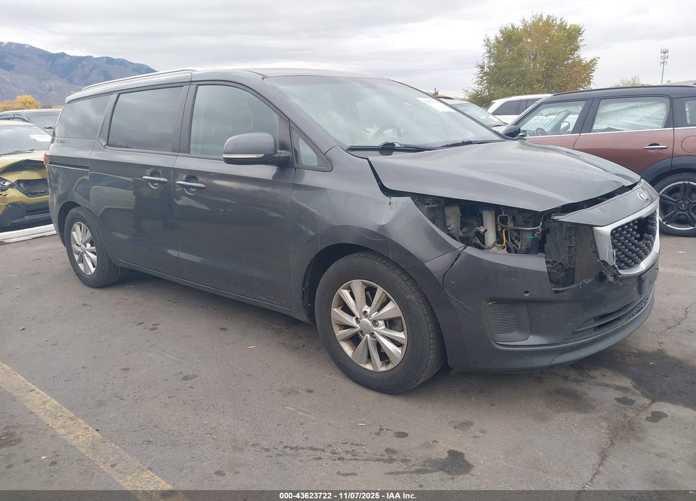2017 KIA SEDONA LX VIN: KNDMB5C1XH6315376