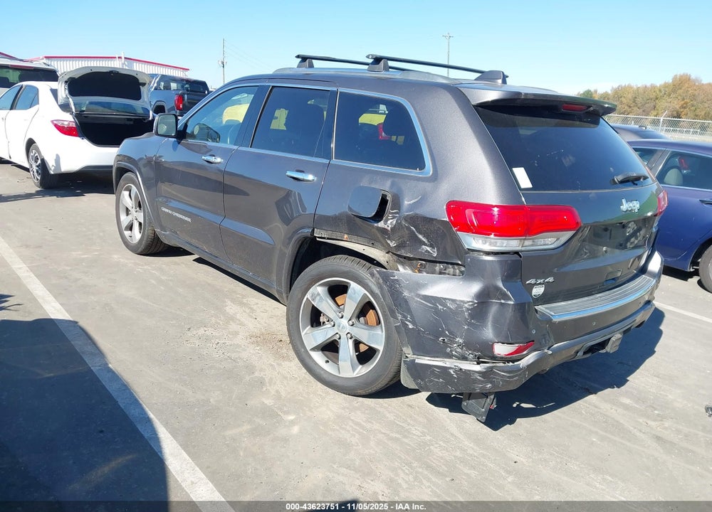 2015 JEEP GRAND CHEROKEE OVERLAND VIN: 1C4RJFCT8FC846526