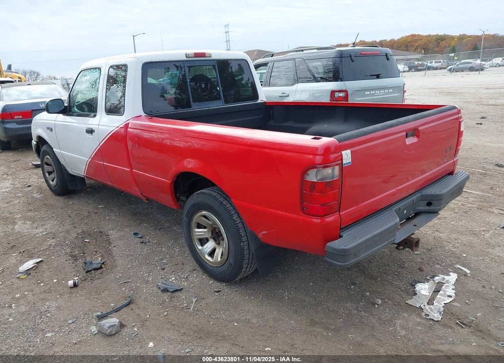 2001 FORD RANGER VIN: 1FTYR14U01PA39725