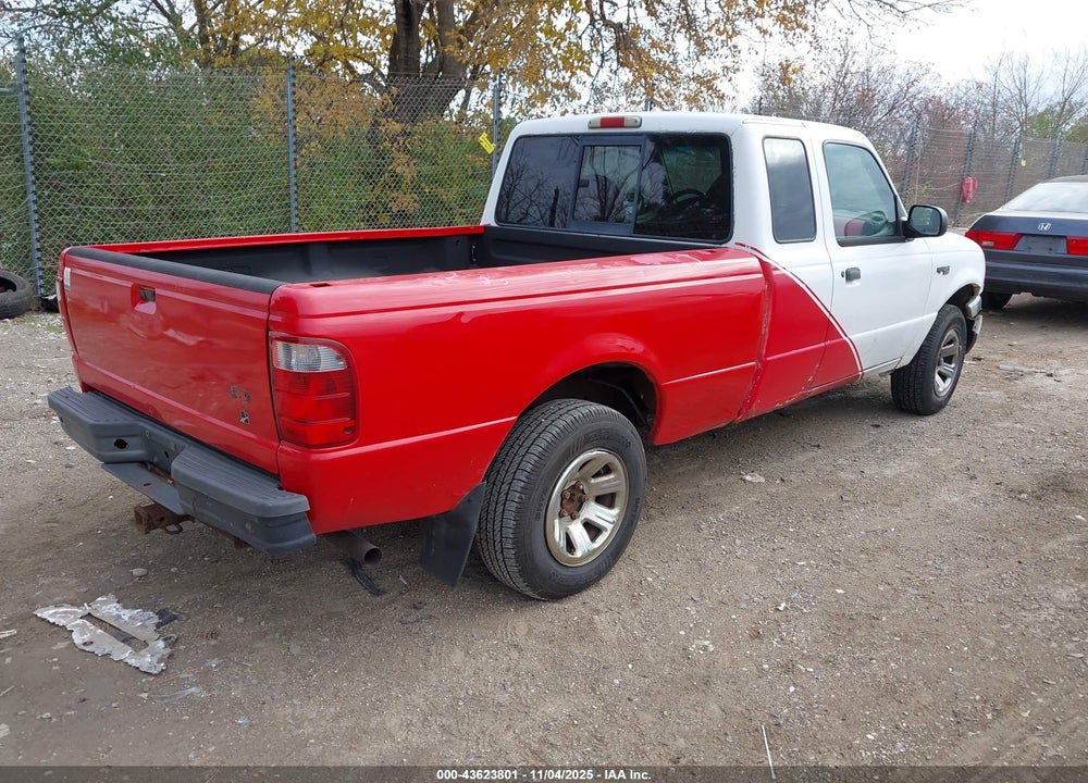 2001 FORD RANGER VIN: 1FTYR14U01PA39725