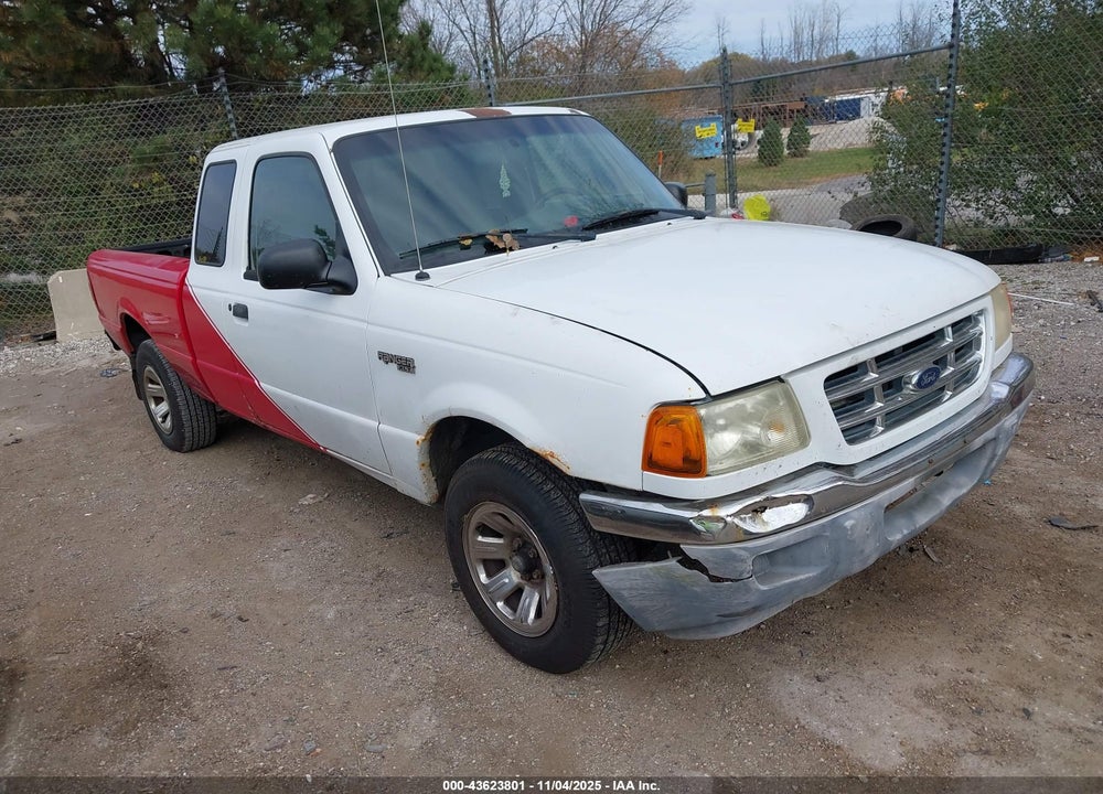 2001 FORD RANGER VIN: 1FTYR14U01PA39725