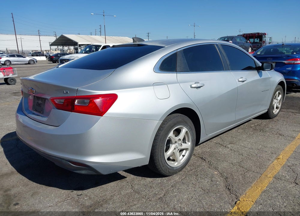 2016 CHEVROLET MALIBU LS VIN: 1G1ZB5ST1GF320689