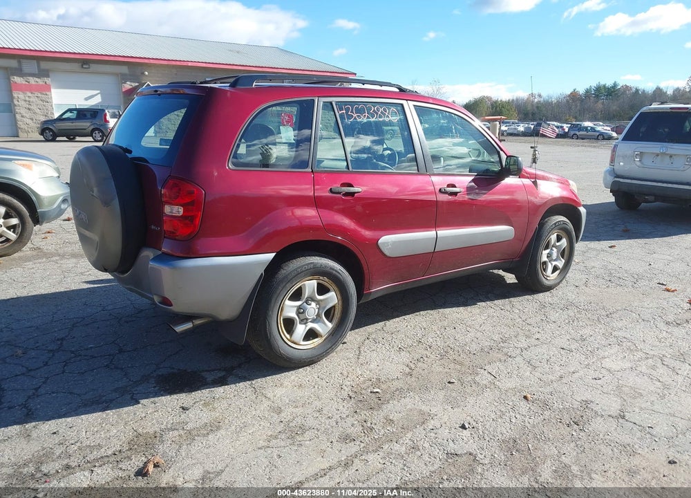2004 TOYOTA RAV4 VIN: JTEHD20VX40036200