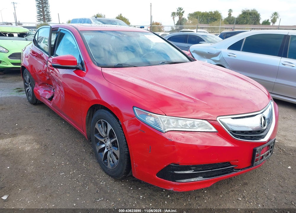 2017 ACURA TLX TECHNOLOGY PACKAGE VIN: 19UUB1F55HA000751