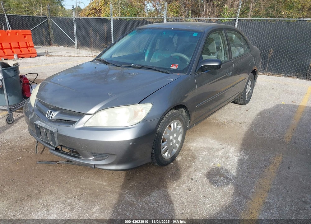 2004 HONDA CIVIC LX VIN: 2HGES16534H631997