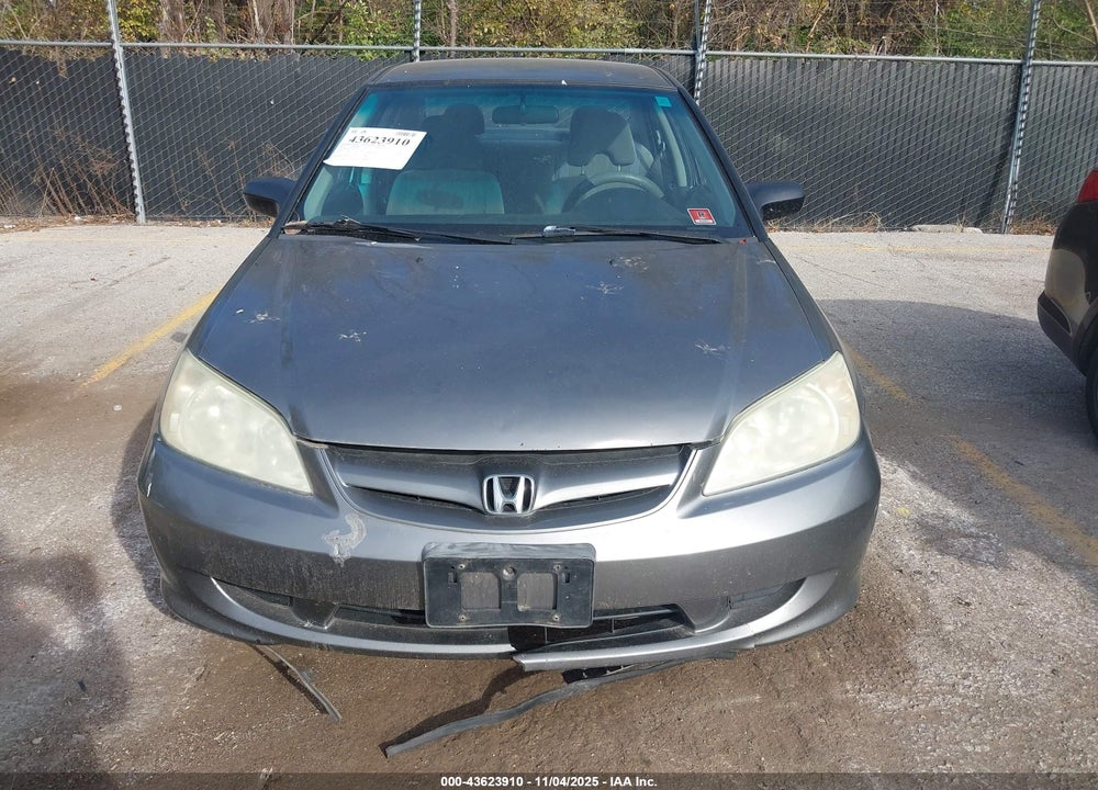 2004 HONDA CIVIC LX VIN: 2HGES16534H631997