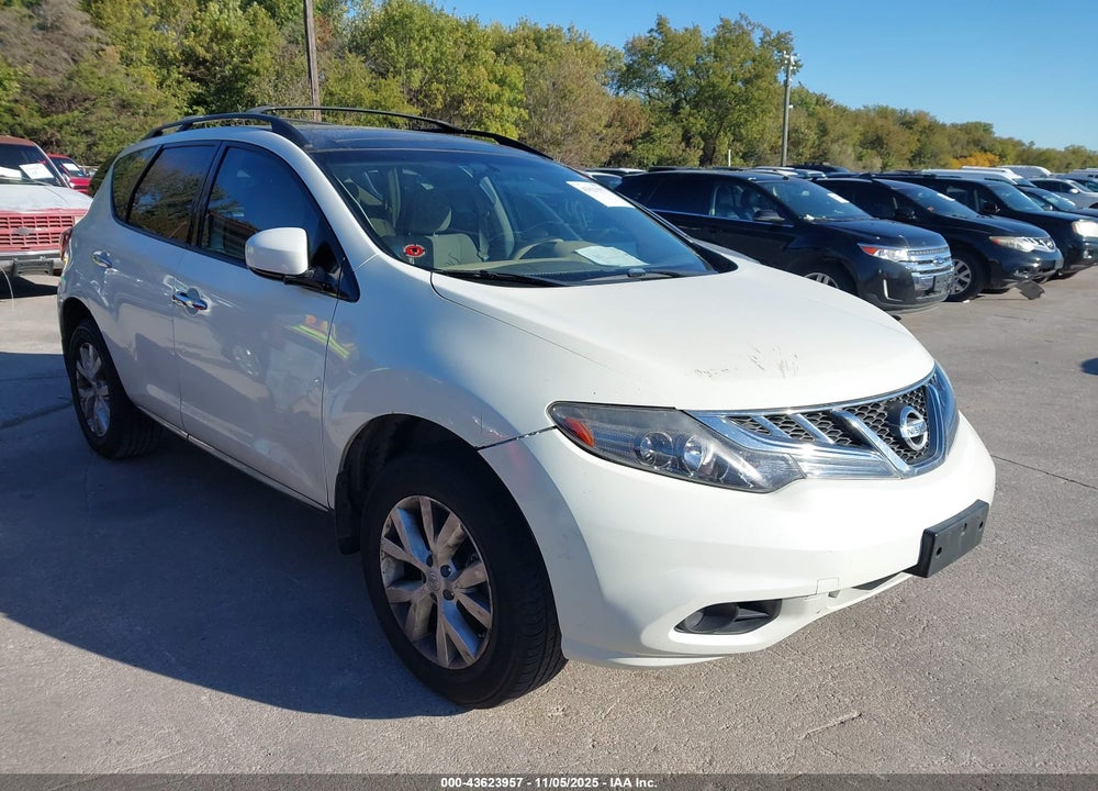 2011 NISSAN MURANO SV VIN: JN8AZ1MU9BW065866