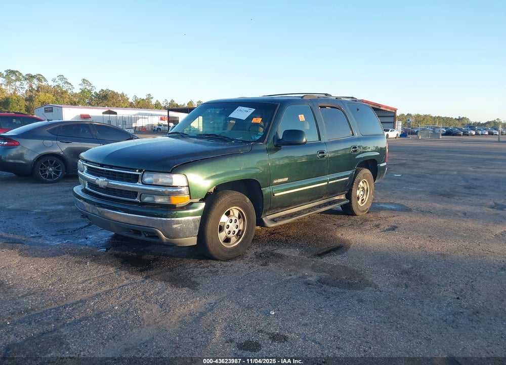 2001 CHEVROLET TAHOE LT VIN: 1GNEC13T31R189286