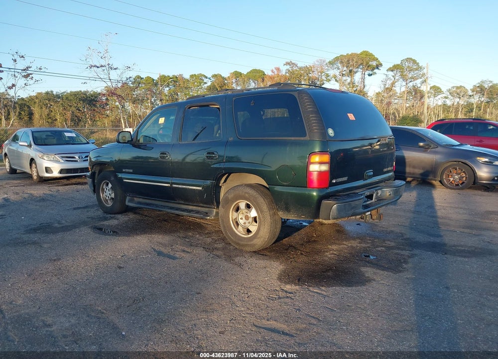 2001 CHEVROLET TAHOE LT VIN: 1GNEC13T31R189286