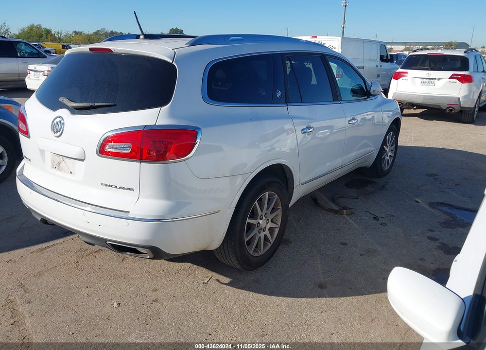 2016 BUICK ENCLAVE LEATHER VIN: 5GAKRBKD1GJ216195
