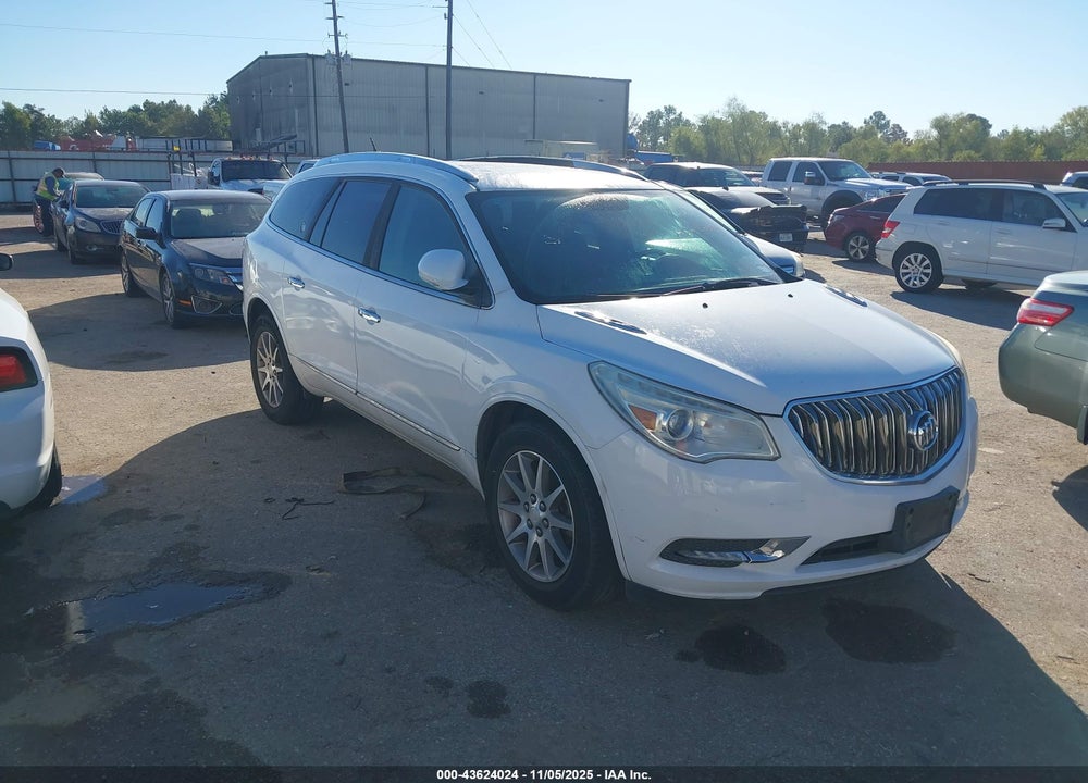 2016 BUICK ENCLAVE LEATHER VIN: 5GAKRBKD1GJ216195
