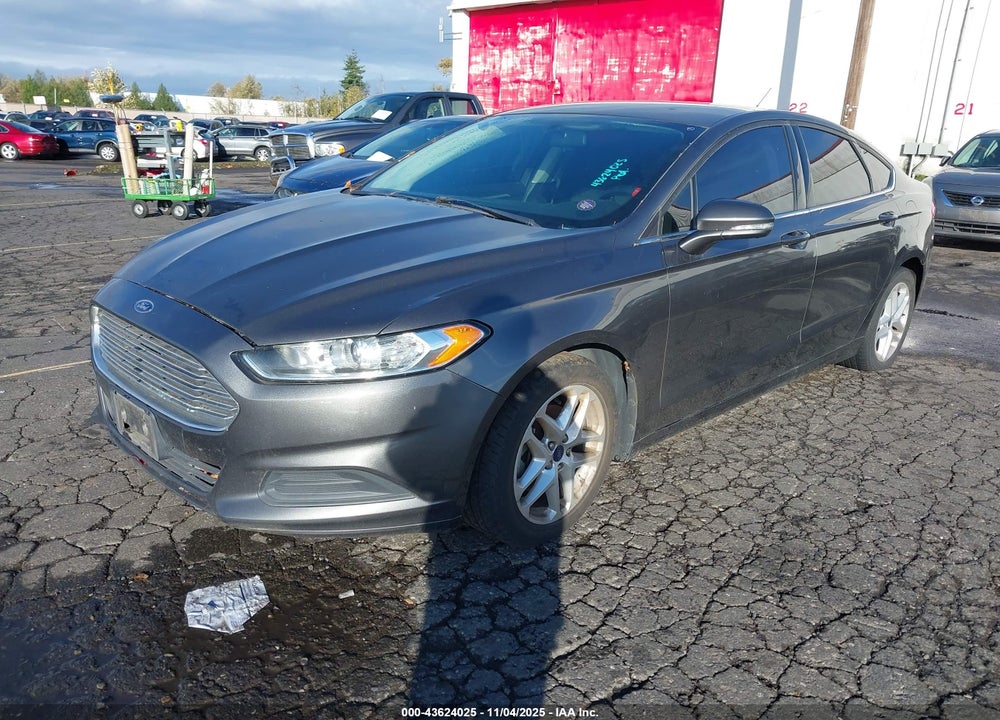 2016 FORD FUSION SE VIN: 3FA6P0HD0GR202785