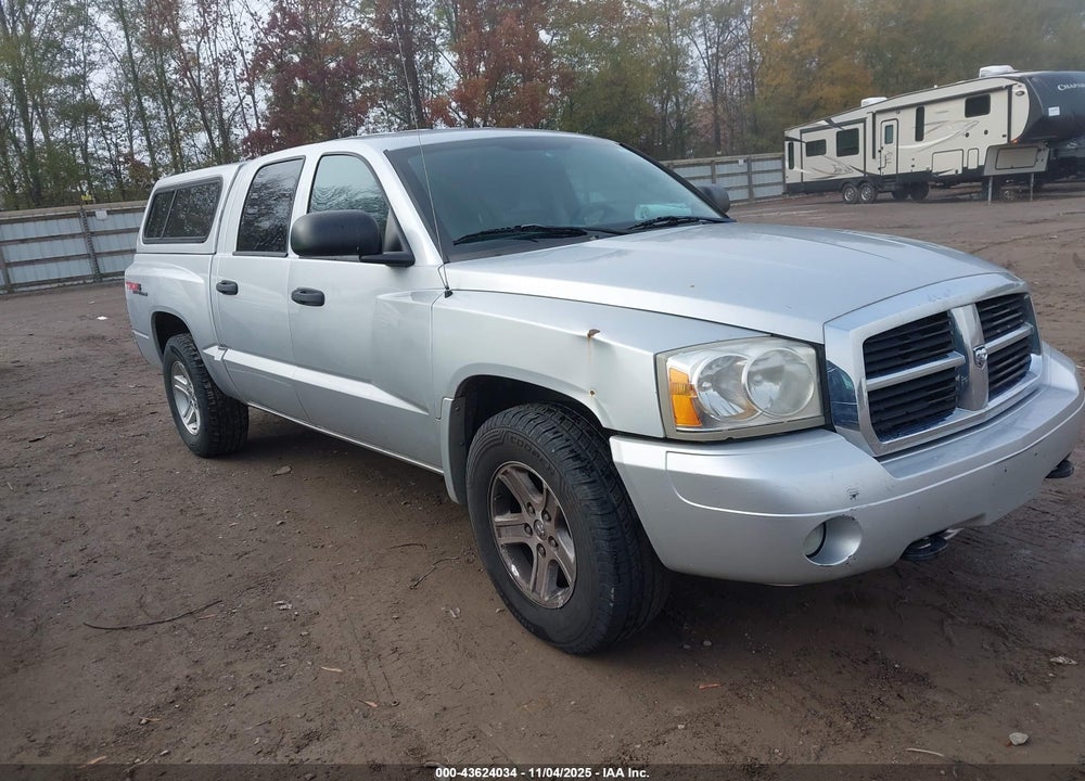 2007 DODGE DAKOTA SLT VIN: 1D7HW48K67S216227