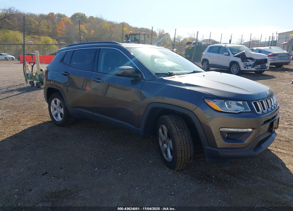 2018 JEEP COMPASS LATITUDE 4X4 VIN: 3C4NJDBB4JT176756