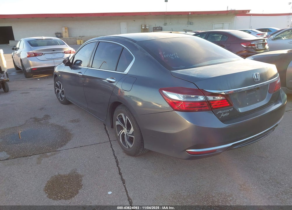 2016 HONDA ACCORD LX VIN: 1HGCR2F31GA138734