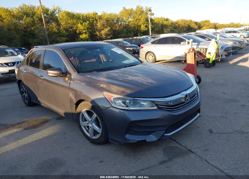 2016 HONDA ACCORD LX VIN: 1HGCR2F31GA138734