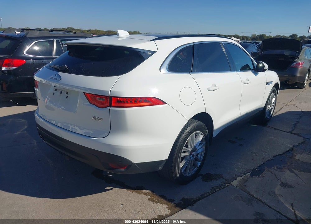 2017 JAGUAR F-PACE 20D PRESTIGE VIN: SADCK2BN9HA086916