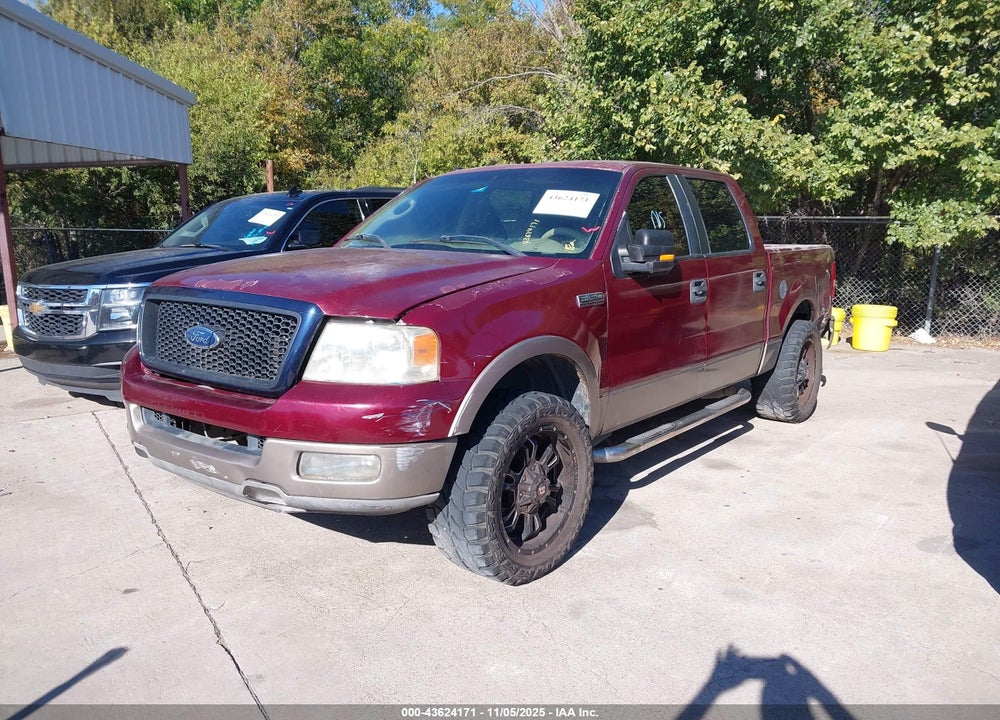 2005 FORD F-150 LARIAT/XLT VIN: 1FTPW12565FA27994