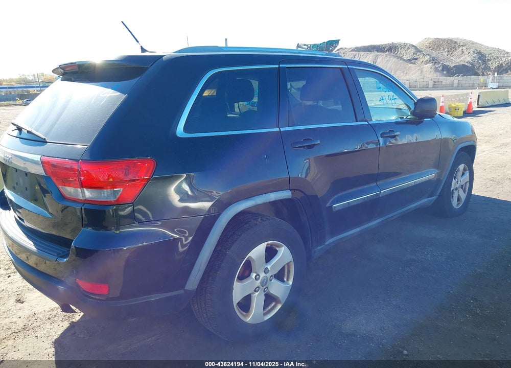 2012 JEEP GRAND CHEROKEE LAREDO VIN: 1C4RJFAG3CC208170