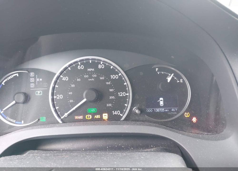 2012 LEXUS CT 200H PREMIUM VIN: JTHKD5BH6C2100656