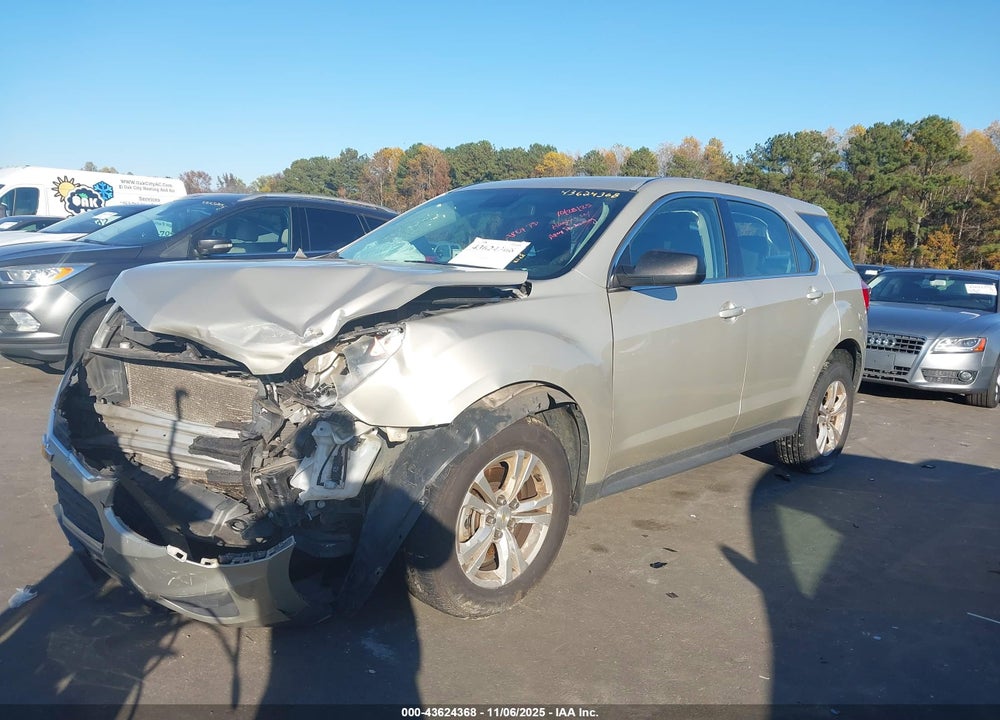 2016 CHEVROLET EQUINOX VIN: 2GNALBEK1G1145331