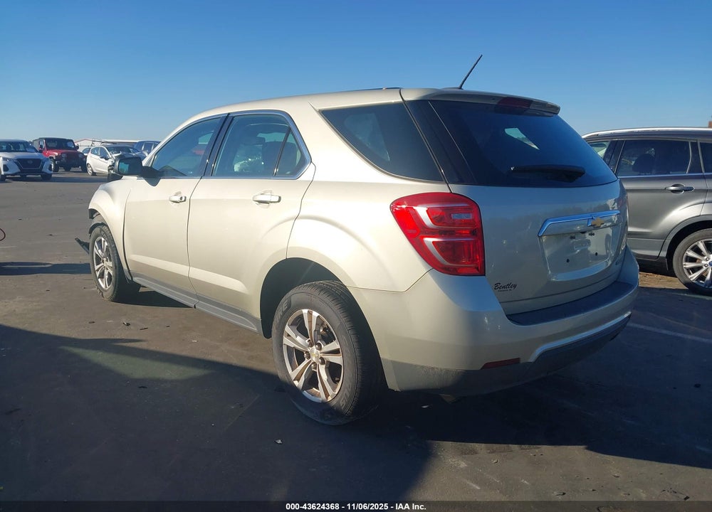 2016 CHEVROLET EQUINOX VIN: 2GNALBEK1G1145331