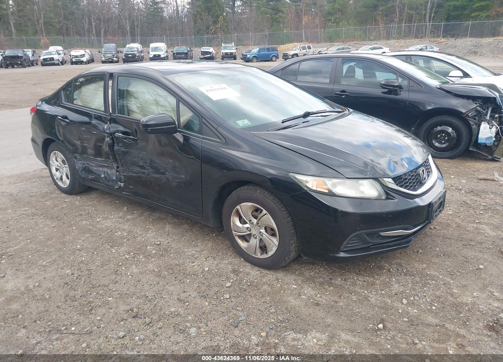2014 HONDA CIVIC LX VIN: 2HGFB2F55EH516863