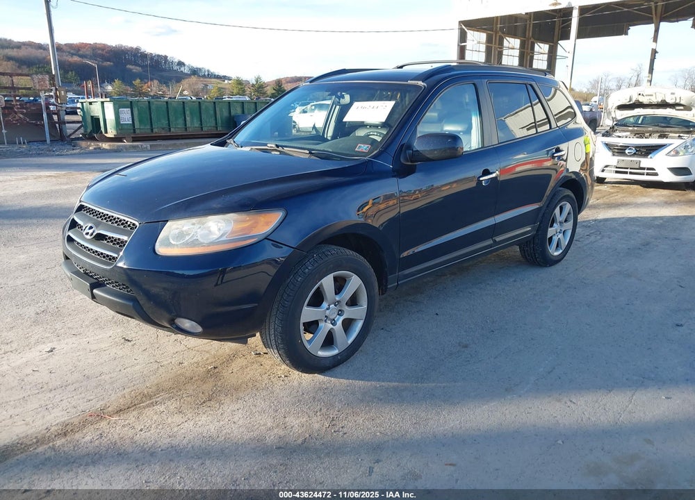2008 HYUNDAI SANTA FE LIMITED/SE VIN: 5NMSH73EX8H198485