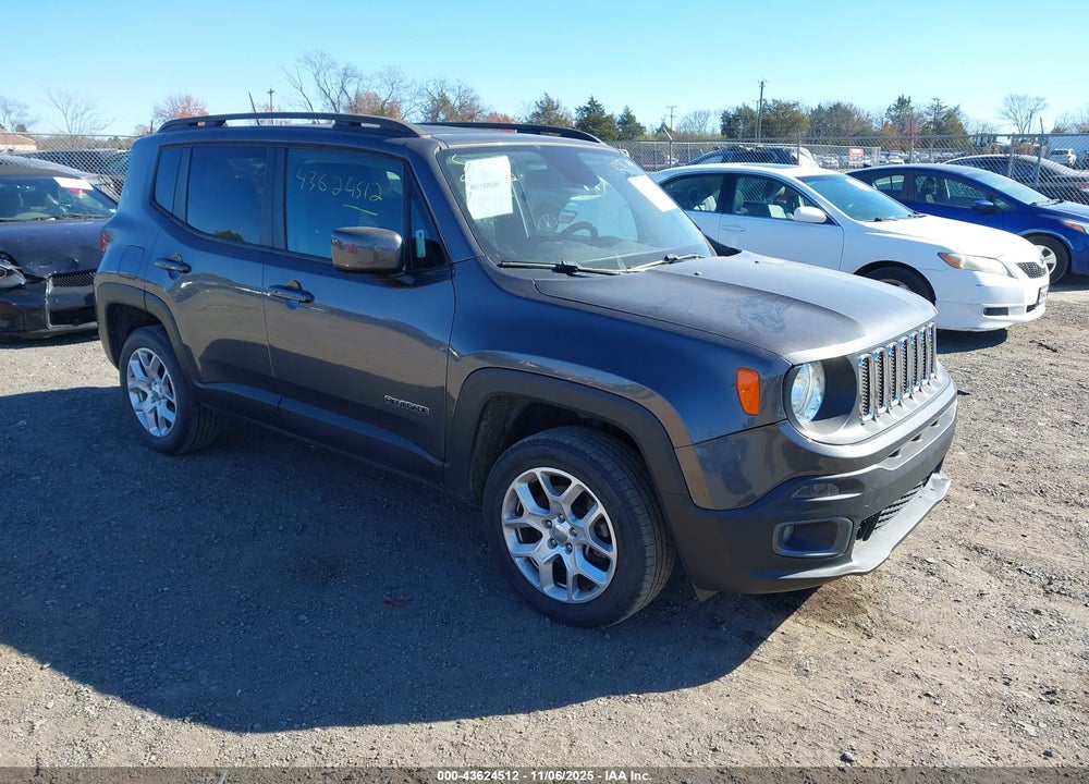 2017 JEEP RENEGADE LATITUDE 4X4 VIN: ZACCJBBB6HPE42257