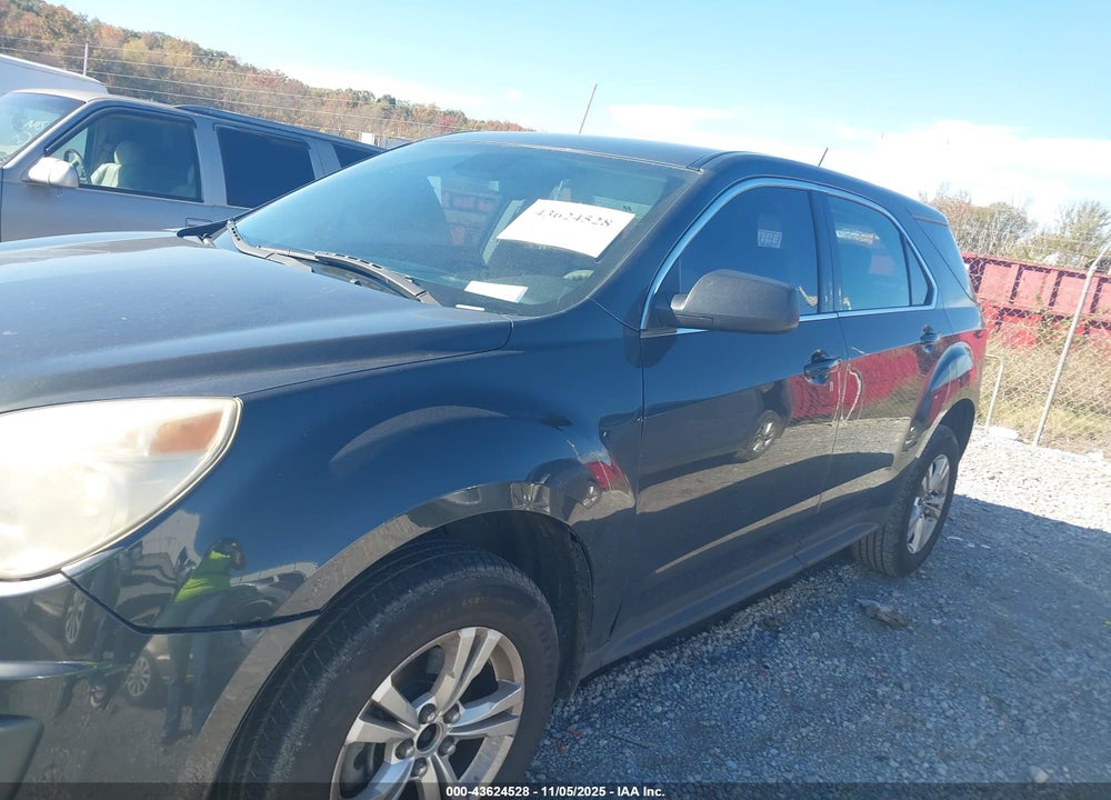 2013 CHEVROLET EQUINOX LS VIN: 2GNALBEK4D1187438