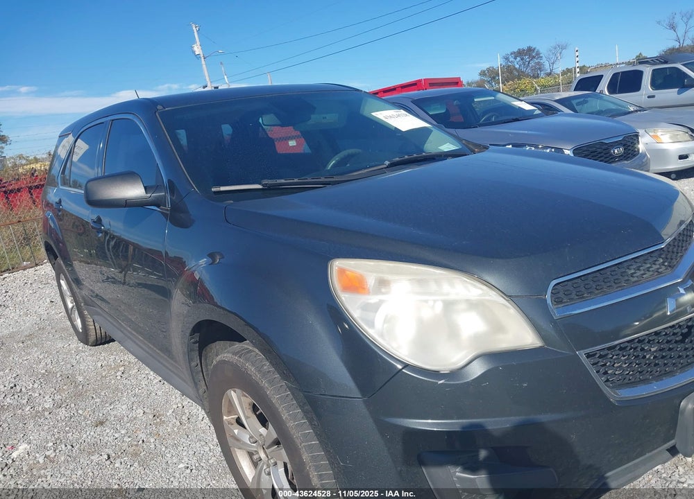 2013 CHEVROLET EQUINOX LS VIN: 2GNALBEK4D1187438