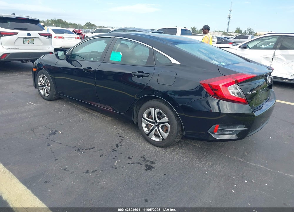 2017 HONDA CIVIC LX VIN: 19XFC2F59HE001988