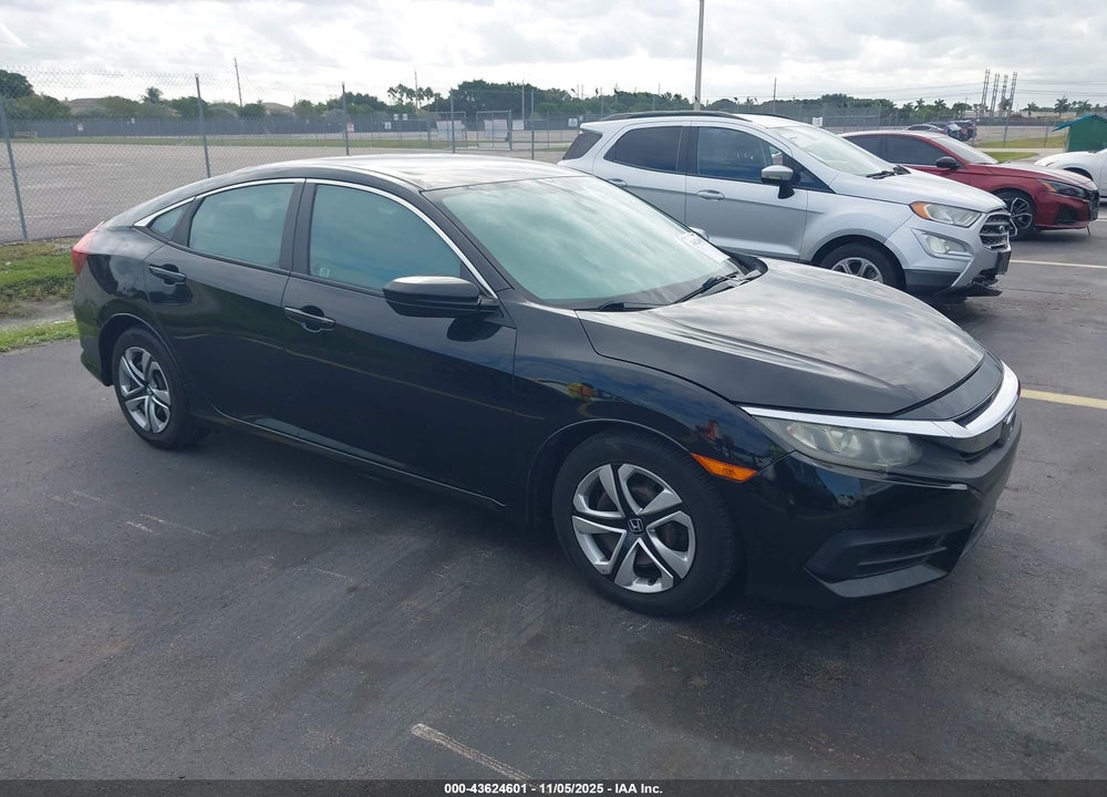 2017 HONDA CIVIC LX VIN: 19XFC2F59HE001988