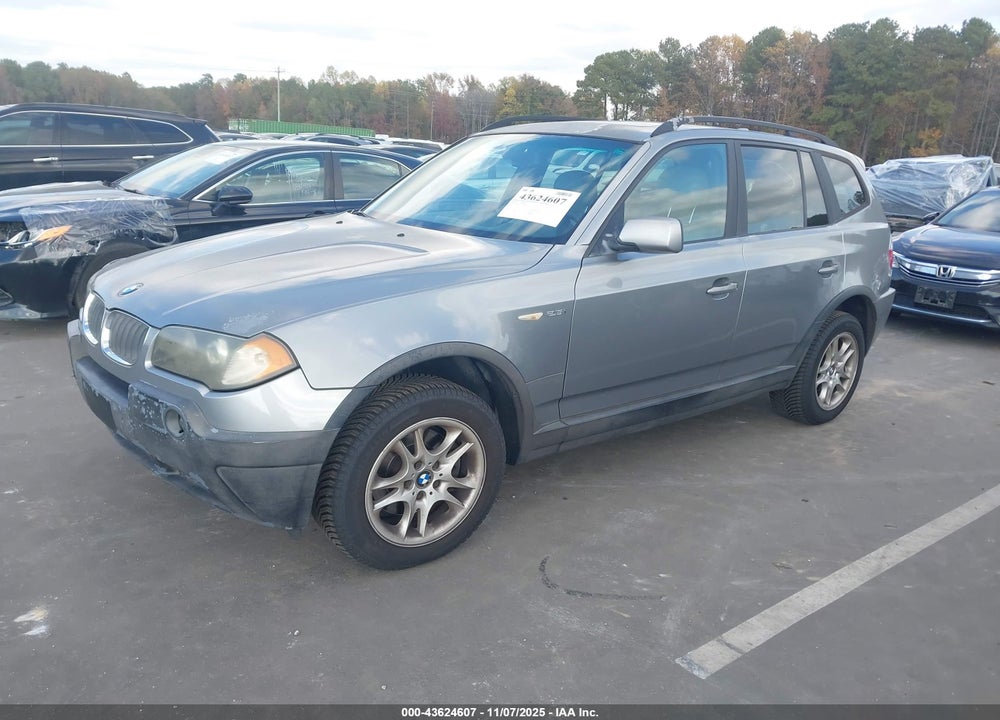 2004 BMW X3 2.5I VIN: WBXPA73414WC36300
